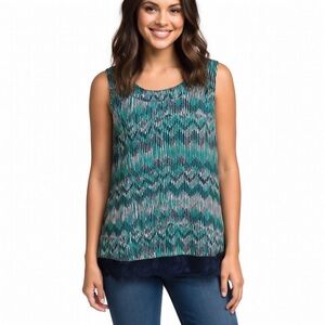 A.n.a brand Women’s sleeveless bohemian blouse